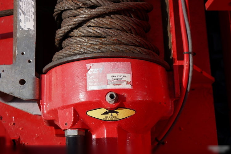 DAF CF 480 / 8x2 / LAWETA / PLATFORMA / NAJAZDY HYDRAULICZNE / WYCIĄGARKA / OŚ SKRĘTNA I PODNOSZONA  / EURO 6 zdjęcie 19