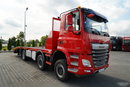 DAF CF 480 / 8x2 / LAWETA / PLATFORMA / NAJAZDY HYDRAULICZNE / WYCIĄGARKA / OŚ SKRĘTNA I PODNOSZONA  / EURO 6 zdjęcie 2