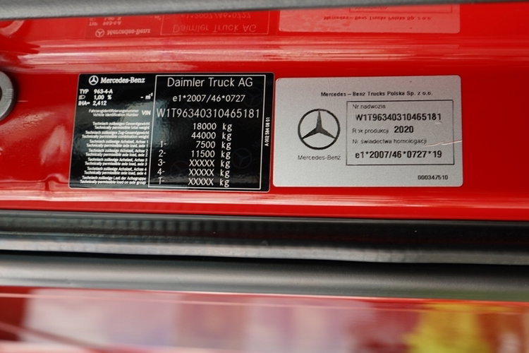 Mercedes 1845 / MP5 / BIG SPACE / PO KONTRAKCIE SERWISOWYM / 2020 ROK zdjęcie 30