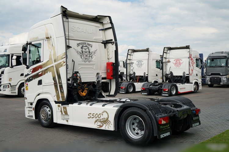 Scania S 500 / RETARDER / CAŁA NA PODUSZKACH / PO KONTRAKCIE SERWISOWYM / SPROWADZONY  zdjęcie 9