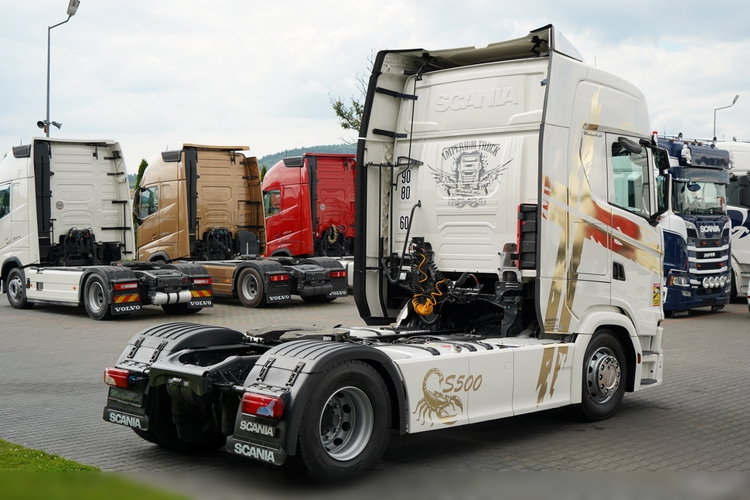 Scania S 500 / RETARDER / CAŁA NA PODUSZKACH / PO KONTRAKCIE SERWISOWYM / SPROWADZONY  zdjęcie 10