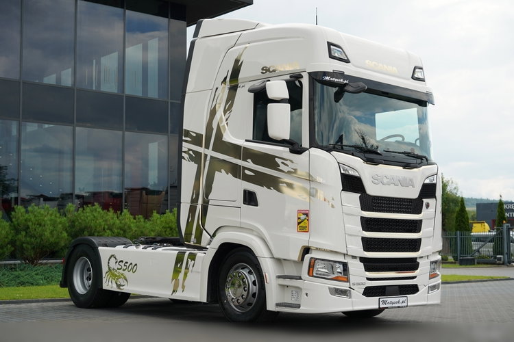 Scania S 500 / RETARDER / CAŁA NA PODUSZKACH / PO KONTRAKCIE SERWISOWYM / SPROWADZONY  zdjęcie 2