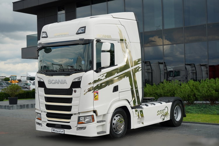 Scania S 500 / RETARDER / CAŁA NA PODUSZKACH / PO KONTRAKCIE SERWISOWYM / SPROWADZONY  zdjęcie 5