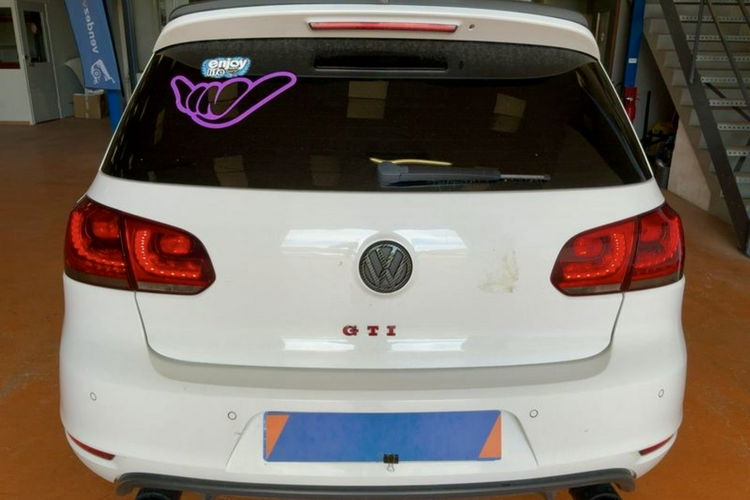 Volkswagen Golf 2.0tsi GTI 220.KM Automat xenon ledy skóry Navi kamera zamiana gwaranc zdjęcie 11