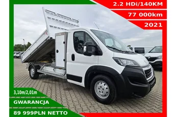 Peugeot boxer Wywrotka 89999zł NETTO 2.2 HDi/140KM