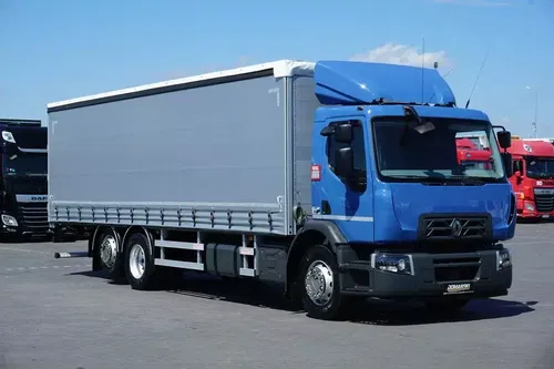 Renault / D 320 / EURO 6 / FIRANKA / 21 PALET / ŁAD. 16 390 KG