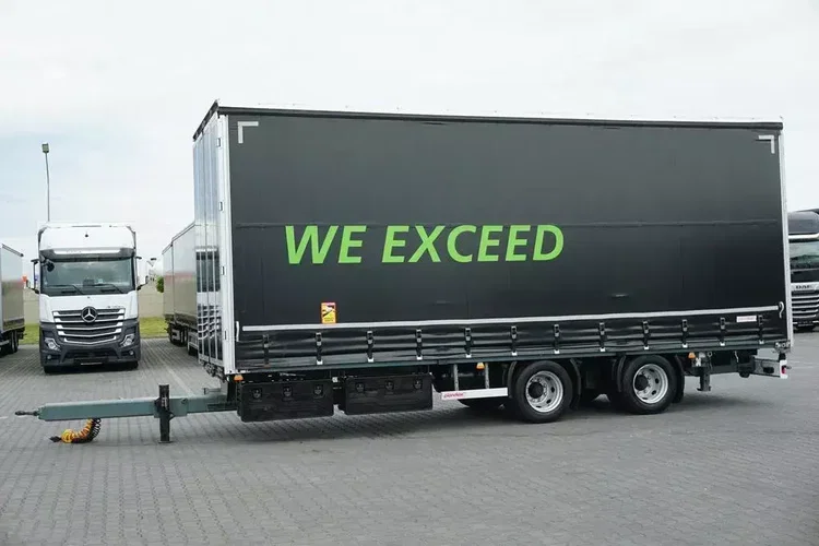 PLANDEX TANDEM / PRZEJAZDOWA / DŁ. 7.75 M / OS PODNOSZONA zdjęcie 3