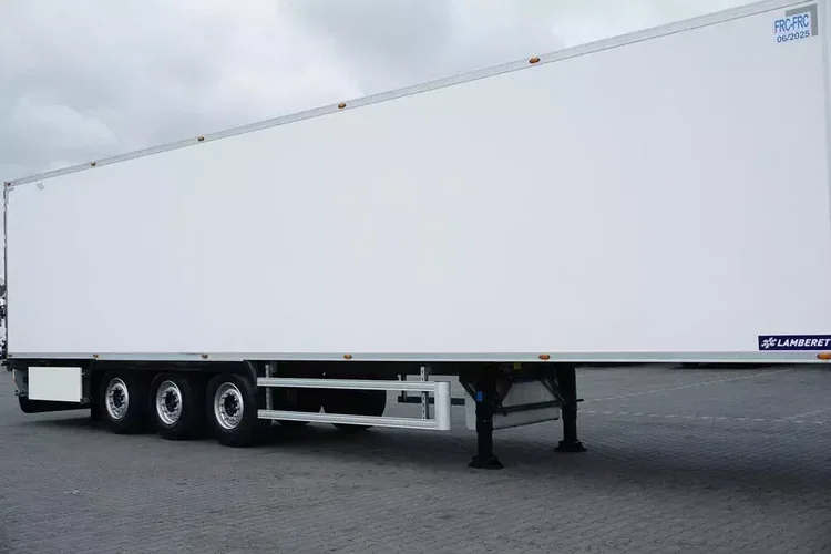 Lamberet / CHŁODNIA / CARRIER 1950 / MULTITEMPERATURA / OŚ PODNOSZONA zdjęcie 14