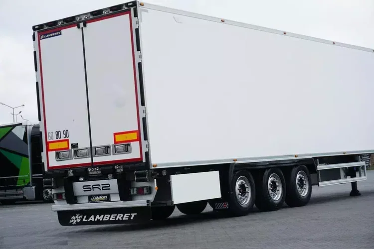 Lamberet / CHŁODNIA / CARRIER 1950 / MULTITEMPERATURA / OŚ PODNOSZONA zdjęcie 22