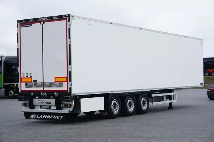 Lamberet / CHŁODNIA / CARRIER 1950 / MULTITEMPERATURA / OŚ PODNOSZONA zdjęcie 5