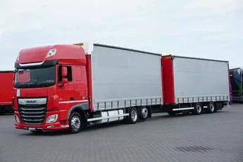 DAF DAF / XF / 480 / ACC / EURO 6 / ZESTAW PRZEJAZDOWY 120 M3