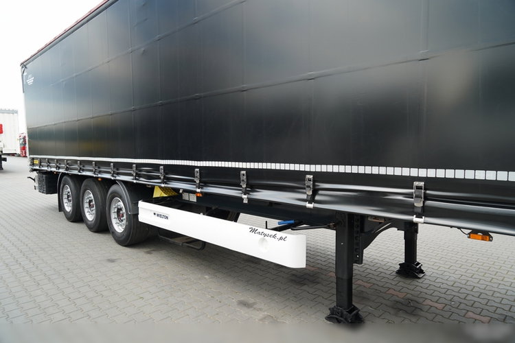 Wielton FIRANKA / STANDARD /MULDA DO STALI - 9 M / COILMULDA / OŚ PODNOSZONA / OSIE SAF / 2019 zdjęcie 9