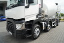 Renault C 430 / 8X4 / BETONOMIESZARKA / GRUSZKA 9 M3 / EURO 6 / OPONY 100% / 2017 ROK zdjęcie 13
