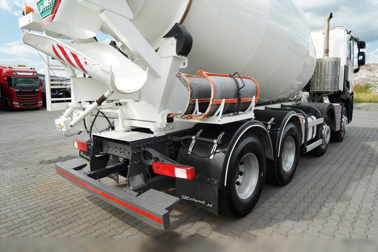 Renault C 430 / 8X4 / BETONOMIESZARKA / GRUSZKA 9 M3 / EURO 6 / OPONY 100% / 2017 ROK zdjęcie 17