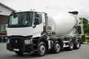 Renault C 430 / 8X4 / BETONOMIESZARKA / GRUSZKA 9 M3 / EURO 6 / OPONY 100% / 2017 ROK zdjęcie 4