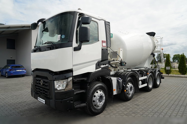Renault C 430 / 8X4 / BETONOMIESZARKA / GRUSZKA 9 M3 / EURO 6 / OPONY 100% / 2017 ROK zdjęcie 5