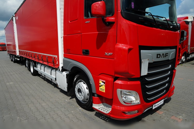 DAF XF 480 / ZESTAW TANDEM 120 M3 / PRZEJAZDOWY / WIELTON / MEGA / SSC / OS PODNOSZONA / PO  KONTRAKCIE SERWISOWYM / 2021 / zdjęcie 10