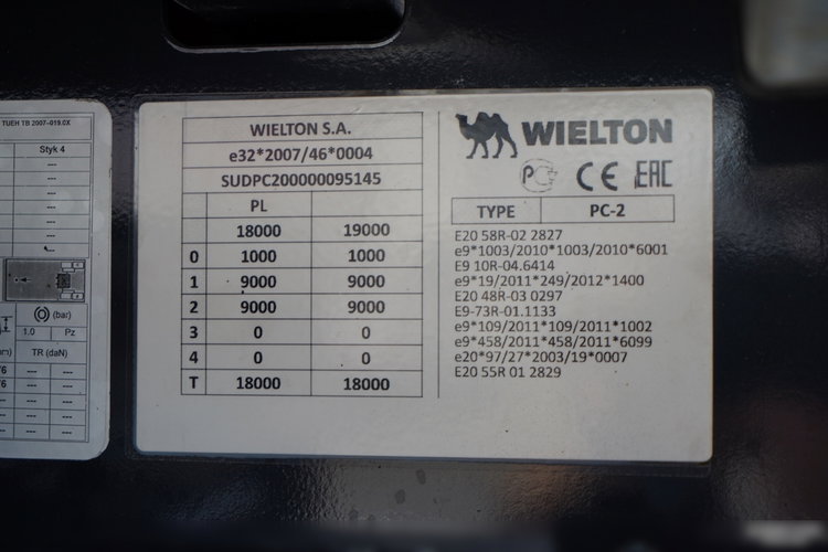 DAF XF 480 / ZESTAW TANDEM 120 M3 / PRZEJAZDOWY / WIELTON / MEGA / SSC / OS PODNOSZONA / PO  KONTRAKCIE SERWISOWYM / 2021 / zdjęcie 58