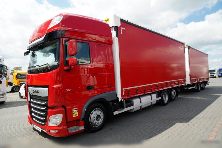 DAF XF 480 / ZESTAW TANDEM 120 M3 / PRZEJAZDOWY / WIELTON / MEGA / SSC / OS PODNOSZONA / PO  KONTRAKCIE SERWISOWYM / 2021 / zdjęcie 5