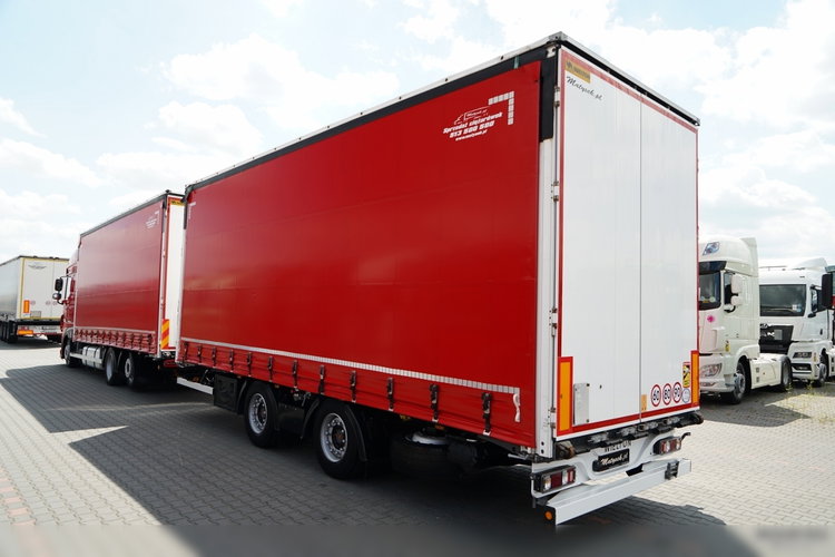 DAF XF 480 / ZESTAW TANDEM 120 M3 / PRZEJAZDOWY / WIELTON / MEGA / SSC / OS PODNOSZONA / PO  KONTRAKCIE SERWISOWYM / 2021 / zdjęcie 6