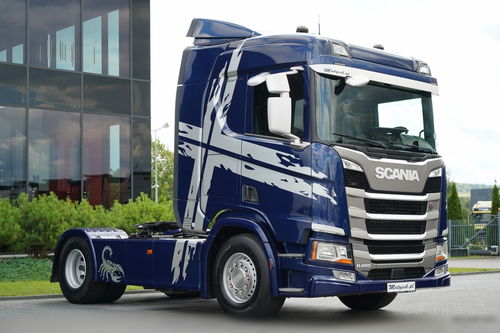 Scania R 450 / HYDRAULIKA / RETARDER / NISKA KABINA / SPROWADZONA / PO KONTRAKCIE SERWISOWYM