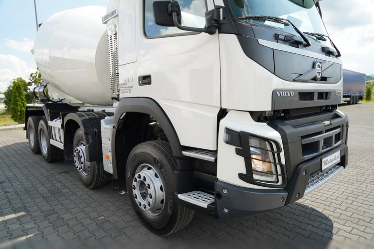 Volvo FMX 410 / 8x4 / GRUSZKA 9m3 / BETONOMIESZARKA / LIEBHERR / ALUFELGI / EURO 6 zdjęcie 9
