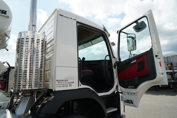 Volvo FMX 410 / 8x4 / GRUSZKA 9m3 / BETONOMIESZARKA / LIEBHERR / ALUFELGI / EURO 6 zdjęcie 36