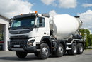 Volvo FMX 410 / 8x4 / GRUSZKA 9m3 / BETONOMIESZARKA / LIEBHERR / ALUFELGI / EURO 6 zdjęcie 3