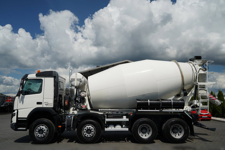 Volvo FMX 410 / 8x4 / GRUSZKA 9m3 / BETONOMIESZARKA / LIEBHERR / ALUFELGI / EURO 6 zdjęcie 5