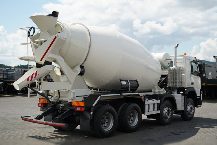 Volvo FMX 410 / 8x4 / GRUSZKA 9m3 / BETONOMIESZARKA / LIEBHERR / ALUFELGI / EURO 6 zdjęcie 7