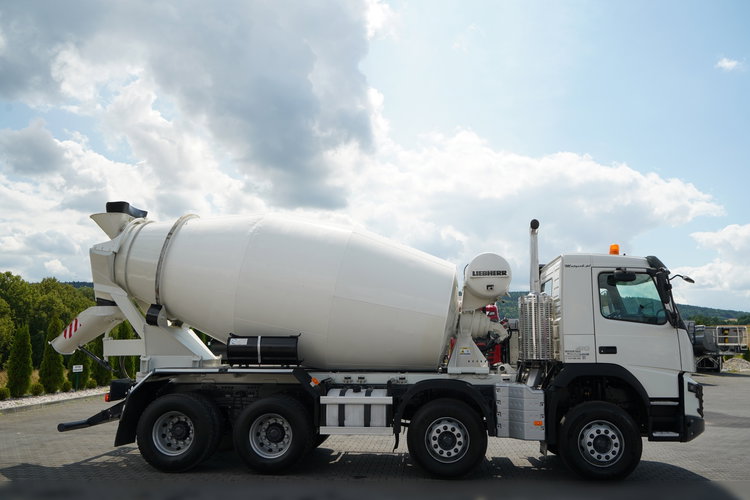 Volvo FMX 410 / 8x4 / GRUSZKA 9m3 / BETONOMIESZARKA / LIEBHERR / ALUFELGI / EURO 6 zdjęcie 8
