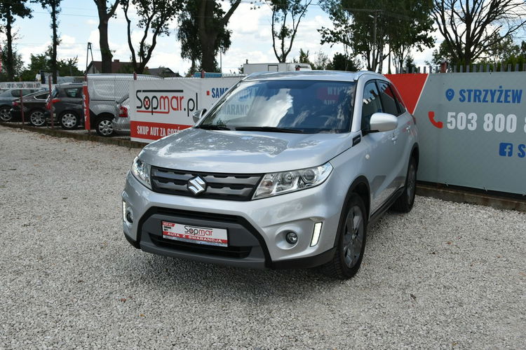 Suzuki Vitara 1.6 120KM 2015r. Polski SALON Iwł. Kamera LED Climatronic zdjęcie 3