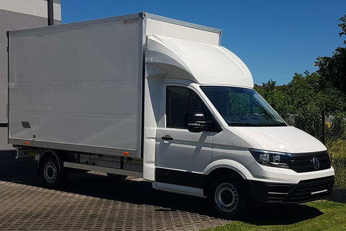 Volkswagen Crafter MAN TGE 8 EP KONTENER 4.10x2.15x2.32 KLIMA 2.0 TDI KRAJOWY DMC 3500