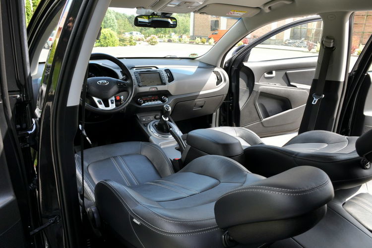 Kia Sportage 1.7CRDi(115KM) Led Navi Kamera Skóry Chrom Klimatronik I Wł Alu17"ASO zdjęcie 29