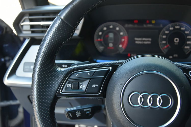 Audi S3 Quattro 2.0 TFSi 310KM 2020r. Polski SALON Matrix Virtual Radar42tkm zdjęcie 26