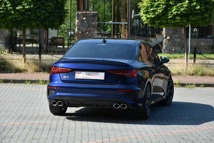 Audi S3 Quattro 2.0 TFSi 310KM 2020r. Polski SALON Matrix Virtual Radar42tkm zdjęcie 8