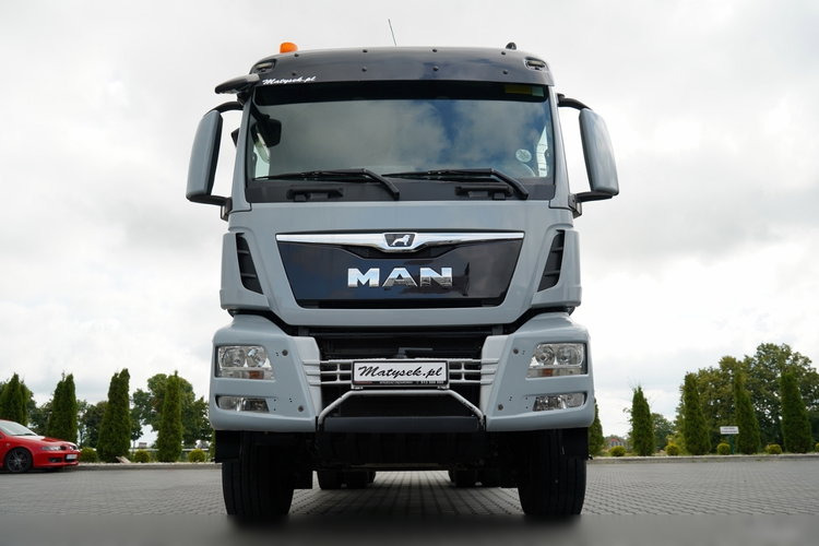 MAN TGS 33.360 / 6x4 / WYWROTKA + HDS HMF 1820 K-RC / wysów 10m / HYDROBURTA / CHWYTAK / NAVI / UAL / SPROWADZONY  zdjęcie 18