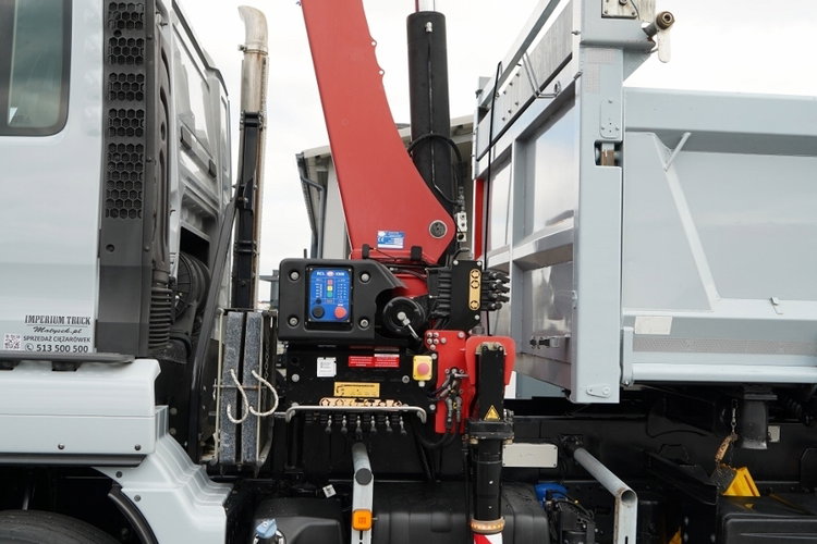 MAN TGS 33.360 / 6x4 / WYWROTKA + HDS HMF 1820 K-RC / wysów 10m / HYDROBURTA / CHWYTAK / NAVI / UAL / SPROWADZONY  zdjęcie 27