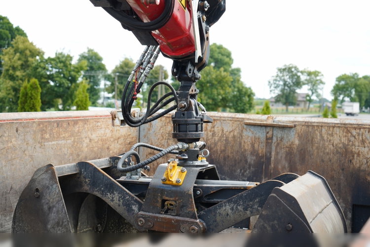 MAN TGS 33.360 / 6x4 / WYWROTKA + HDS HMF 1820 K-RC / wysów 10m / HYDROBURTA / CHWYTAK / NAVI / UAL / SPROWADZONY  zdjęcie 29