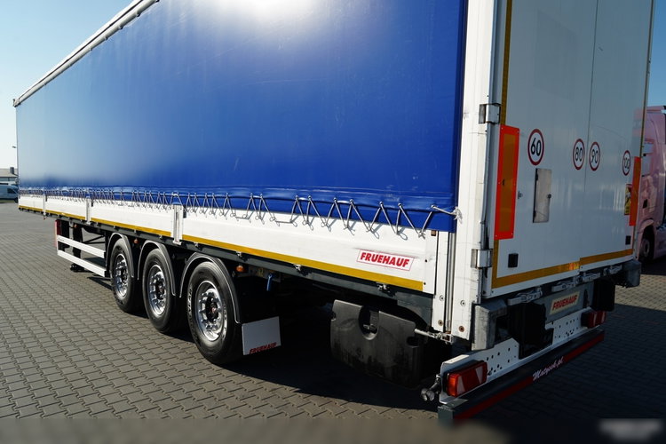 Fruehauf FIRANKA / BURTOWA / STANDARD / MOCNA PODŁOGA / OŚ PODNOSZONA / SAF / SPROWADZONA  zdjęcie 11