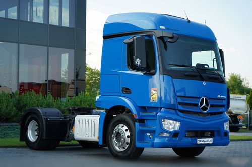 Mercedes ACTROS 1843 / PEŁNY ADR / ALUFELGI / EURO 6 / PO KONTRAKCIE SERWISOWYM / SPROWADZONY