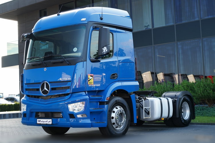 Mercedes ACTROS 1843 / PEŁNY ADR / ALUFELGI / EURO 6 / PO KONTRAKCIE SERWISOWYM / SPROWADZONY zdjęcie 4