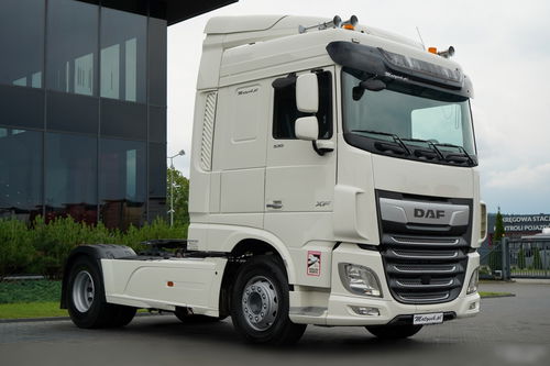 DAF XF 530 / RETARDER / KLIMATYZACJA POSTOJOWA / HYDRAULIKA  / PO KONTRAKCIE SERWISOWYM