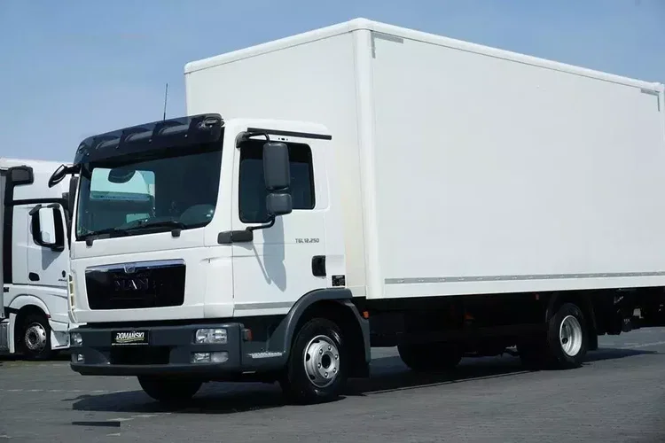 MAN TGL / 12.250 / / KONTENER + WINDA / 14 PALET / ŁAD. 5900 KG zdjęcie 22