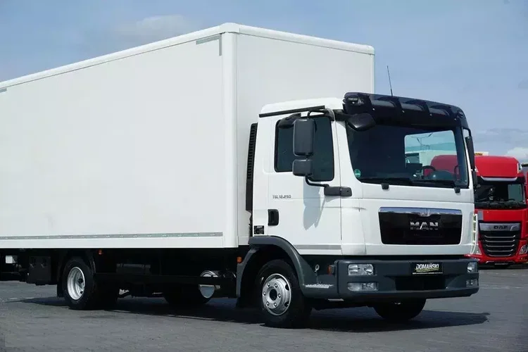 MAN TGL / 12.250 / / KONTENER + WINDA / 14 PALET / ŁAD. 5900 KG zdjęcie 27