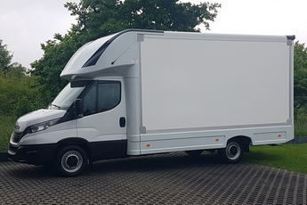 Iveco Daily KONTENER NISKOPODŁOGOWY 4.43x2.23x2.42 SKLEP BAR FOODTRUCK KAMPER AC