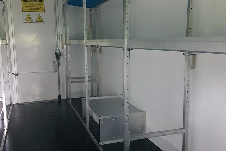 Iveco Daily KONTENER NISKOPODŁOGOWY 4.43x2.23x2.42 SKLEP BAR FOODTRUCK KAMPER AC zdjęcie 18