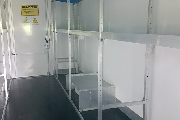 Iveco Daily KONTENER NISKOPODŁOGOWY 4.43x2.23x2.42 SKLEP BAR FOODTRUCK KAMPER AC zdjęcie 25