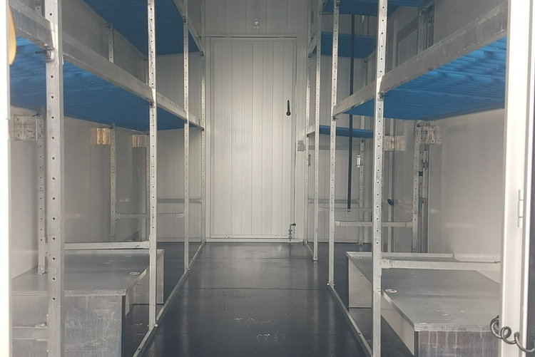 Iveco Daily KONTENER NISKOPODŁOGOWY 4.43x2.23x2.42 SKLEP BAR FOODTRUCK KAMPER AC zdjęcie 36