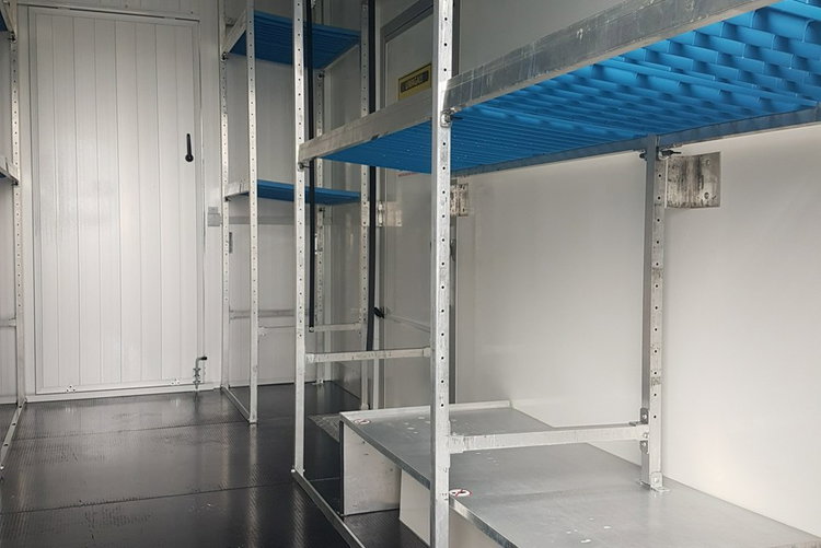 Iveco Daily KONTENER NISKOPODŁOGOWY 4.43x2.23x2.42 SKLEP BAR FOODTRUCK KAMPER AC zdjęcie 38